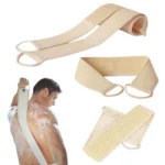 Soft Skin Care Exfoliating Loofah Sponge Back Strap Bath Shower Body Massage Spa Cleaning Scrubber Brush Tool