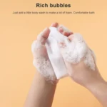 2 PCS Sponge Particle Foam Net Handmade Soap Foam Net - Image 4