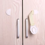 10 PCS/Lot Child Lock Protection Of Children Locking Doors For Children Safety Kids Plastic Lock - Image 4