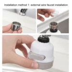 Tap Water Purifier Kitchen Faucet Washable Percolator Mini Water Filter - Image 10