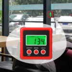 3 Button Mini Precision Magnetic Digital Tilt Box / Tilt Meter / Inclinometer