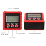 3 Button Mini Precision Magnetic Digital Tilt Box / Tilt Meter / Inclinometer - Image 4