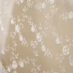 Lace Embroidered Piano Full Dust Cover - Image 3