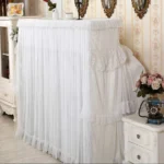 Lace Embroidered Piano Full Dust Cover - Image 6