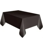 Disposable Plastic Tablecloth Solid Color Wedding Birthday Party Table Cover Rectangle Desk Cloth Wipe Covers