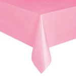 Disposable Plastic Tablecloth Solid Color Wedding Birthday Party Table Cover Rectangle Desk Cloth Wipe Covers - Image 3