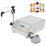 Mini Portable Electric Digital Control Pump Liquid Filling Machine LCD Display Milk Bottles Filler