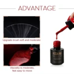 3 PCS Semi Permanent Soak Off Salon UV Nail Gel Polish Nail Art Lacquer Top Base Coat - Image 5