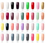3 PCS Semi Permanent Soak Off Salon UV Nail Gel Polish Nail Art Lacquer Top Base Coat - Image 7