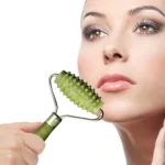 Portable Massage Roller Jade Facial Massager Roller Face - Image 3