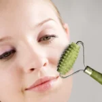 Portable Massage Roller Jade Facial Massager Roller Face - Image 4