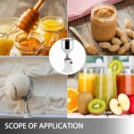 A03 Mini Stainless Steel  Pneumatic Filling Machine Cream Food Paste Dispensing Liquid Packaging Equipment - Image 7