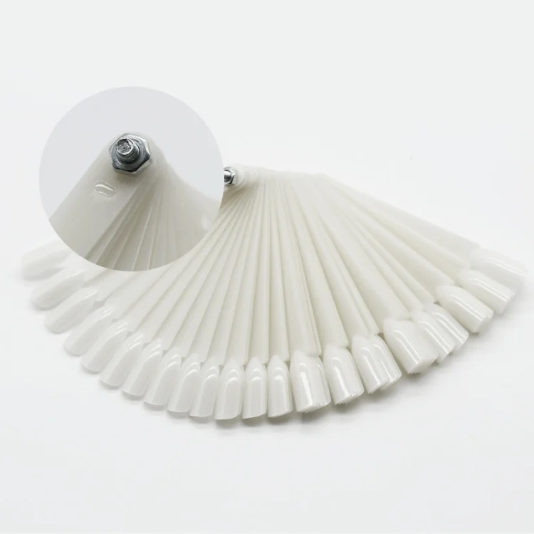 TBD052747801E_4.webp 3 Set Fan-shaped Nail Mold Swatch Nail Polish Color Card Nail Art Display Board - Image 5