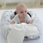 Baby Nest Bed Crib Portable Removable and Washable Crib Travel Bed Cotton Cradle for Children Infant Kids - Image 9