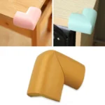 8 PCS 55 x 55mm Children Protection Corner Soft Table Desk Children Safety Corner Baby Safety Edge Guards