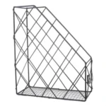 Magazine Holder Modern Desktop Book Storage Rack Iron Bookshelf - Image 2