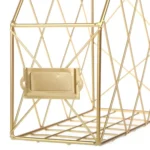 Magazine Holder Modern Desktop Book Storage Rack Iron Bookshelf - Image 7