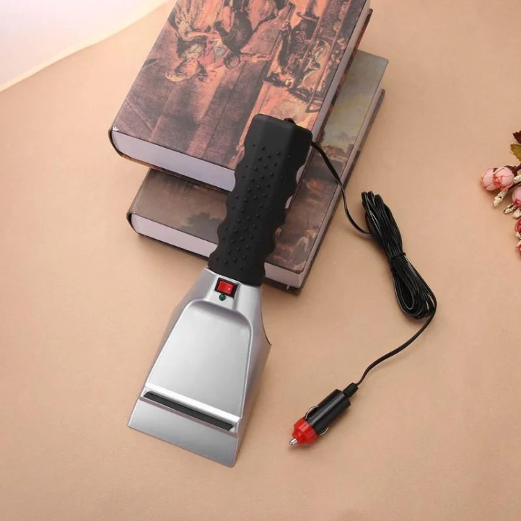 TBD0530664_4.webp 12V Electric Heated Car Ice Scraper Automobiles Cigarette Lighter Snow Removal Shovel - Image 5