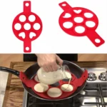 Pancake Maker Nonstick Cooking Tool Round Heart Egg Cooker Pan Eggs Mold - Image 5