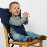 Baby Portable Seat Kids Chair Travel Foldable Washable Infant Dining Seat Cover Safety Belt - Image 5