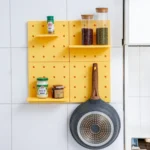 Punch-Free Household Small Storage Racks For Kitchen & Bathroom Wall Finishing Racks - Image 5