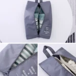 Portable Shoe&Boot Cover Waterproof Shoe Storage Bag Travel Supplies Random Colour - Image 3