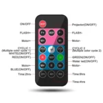 12W RGBW LED Double Tube Water Waves Lamp Christmas Projection Light - Image 8