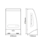 Automatic Induction Hand Washing Disinfection Acohol Sprayer - Image 2