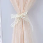 Lace Vertical Round Column Air Conditioner Dust Cover - Image 7