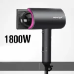 Mingge T1 T Style 1800W High-power Cold Hot Air Wind Fast Drying Folding Hair Dryer - Image 4