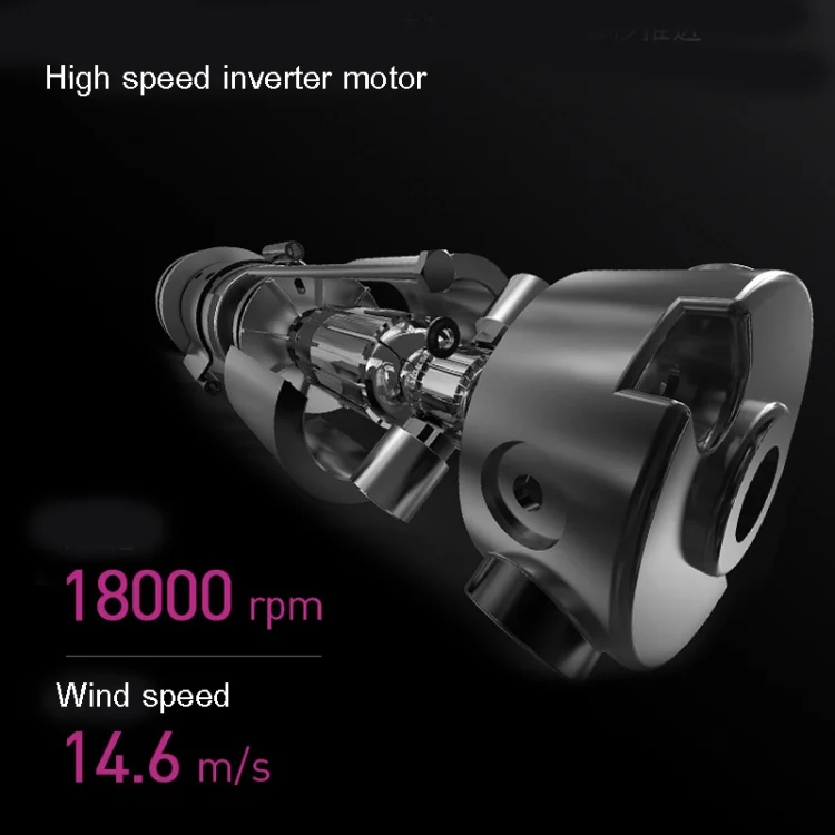 TBD0531386801A_5.webp Mingge T1 T Style 1800W High-power Cold Hot Air Wind Fast Drying Folding Hair Dryer - Image 6