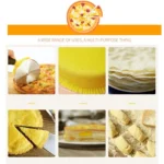 Stainless Steel Pizza Hob Pizza Wheel Knife And Cake Knife - Image 7