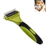 Pet Cat and Dog Cleaning Comb Double-sided Open Knot Hair Brushing Beauty Comb - Image 2