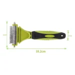 Pet Cat and Dog Cleaning Comb Double-sided Open Knot Hair Brushing Beauty Comb - Image 3