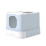 Top Drawer Fully Enclosed Cat Litter Box Pet Supplies - Image 2