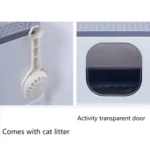 Top Drawer Fully Enclosed Cat Litter Box Pet Supplies - Image 6