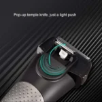 BG-7100 Electric Shaver Reciprocating Shaver LED Digital Rechargeable Shaver - Image 3