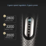BG-7100 Electric Shaver Reciprocating Shaver LED Digital Rechargeable Shaver - Image 4