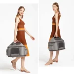 Portable Pet Bag for Outing Cats and Dogs Collapsible Pet Shoulder Bag Pet Backpack - Image 14