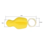 5 PCS 360 Degree Rotating Sponge yellow Baby Nipple Brush Babies Teat Cleaning Feeding Bottle Brushes Infant Pacifier Cleaner - Image 4
