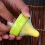 5 PCS 360 Degree Rotating Sponge yellow Baby Nipple Brush Babies Teat Cleaning Feeding Bottle Brushes Infant Pacifier Cleaner - Image 5