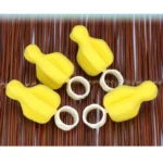 5 PCS 360 Degree Rotating Sponge yellow Baby Nipple Brush Babies Teat Cleaning Feeding Bottle Brushes Infant Pacifier Cleaner - Image 6