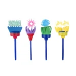 Sponge Painting Brush Children Art Seal Tool, Random Color Delivery - Image 2