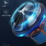 120W Car Vacuum Cleaner Car Small Mini Internal Vacuum Cleaner - Image 4