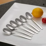 2 PCS Stainless Steel Long-Handled Ice Spoon Soup Spoon Coffee Dessert Western Food Spoon - Image 5
