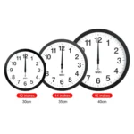 Smart Network Automatic Time Synchronization Wifi Wall Clock Modern Minimalist Silent Living Room Clock - Image 2
