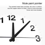 Smart Network Automatic Time Synchronization Wifi Wall Clock Modern Minimalist Silent Living Room Clock - Image 5
