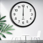 Smart Network Automatic Time Synchronization Wifi Wall Clock Modern Minimalist Silent Living Room Clock - Image 9