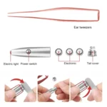 3 PCS Visible Light Ear Spoon Tool Tweezers - Image 6