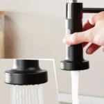 Kitchen Faucet Hot & Cold Water Tank Valve Sink Faucet - Image 5